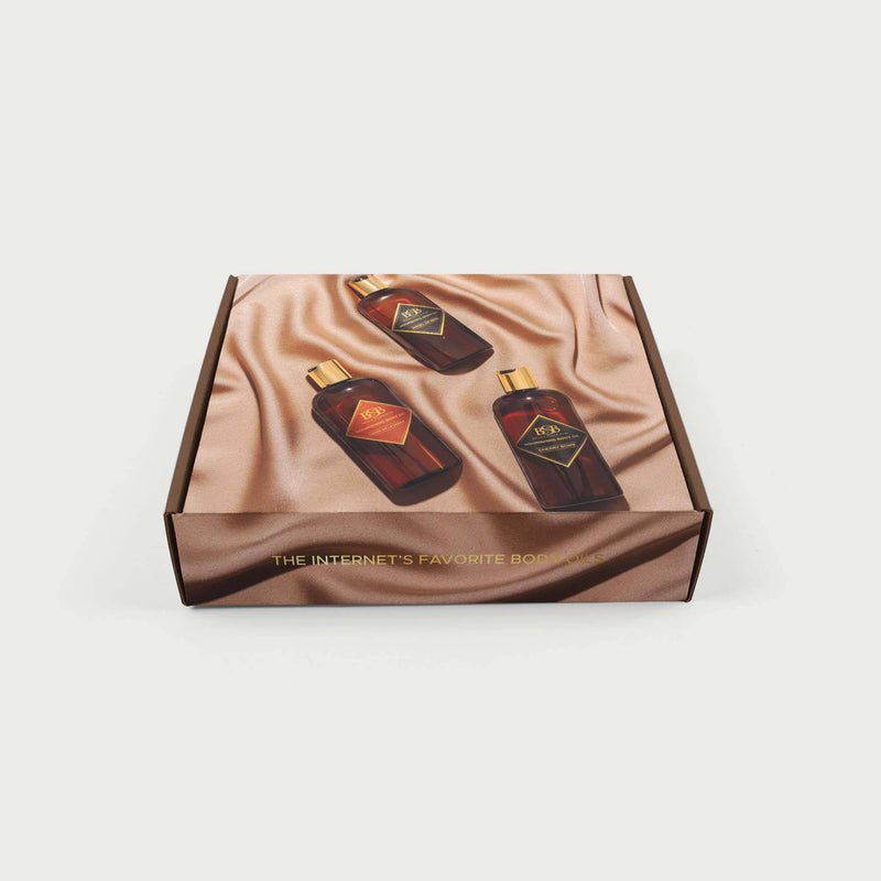 Top 3 Nourishing Body Oil Gift Set Brown Sugar Babe