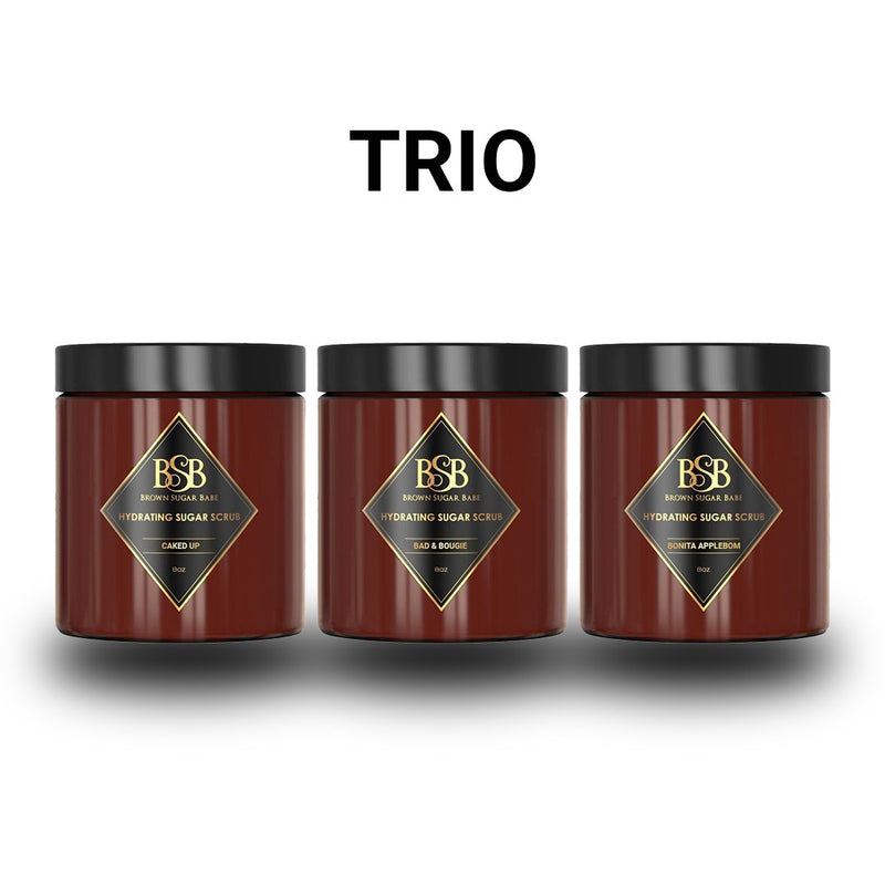 Hydrating Sugar Scrub Trio